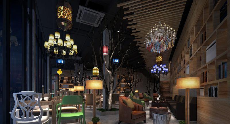 广州漫咖啡厅丨中国广州-2