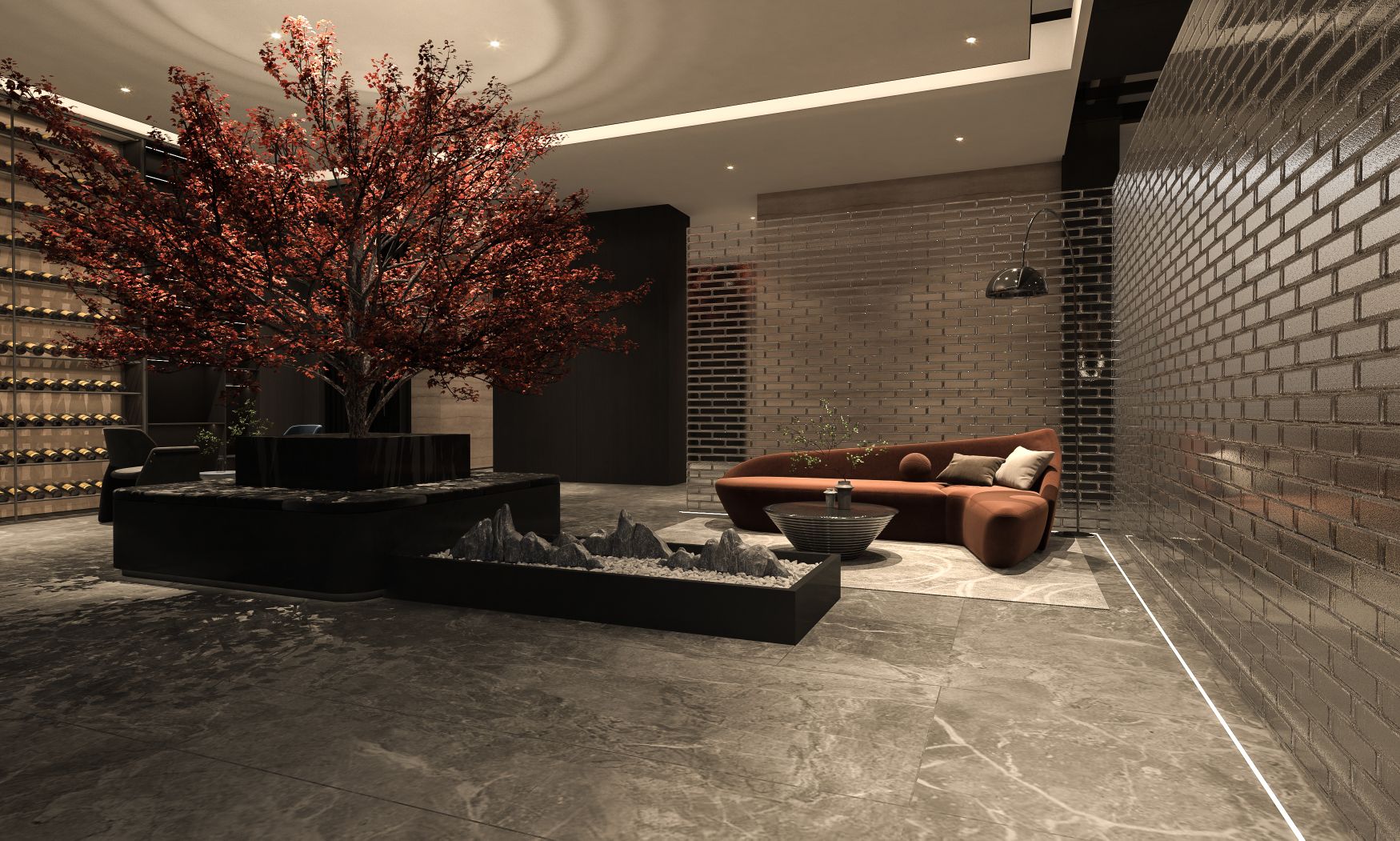 酒店-大厅效果图-3