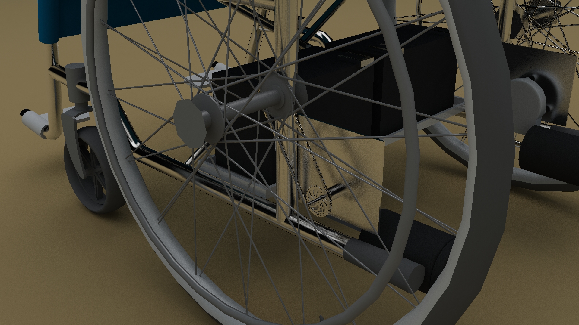 Automatic Wheel Chair-2