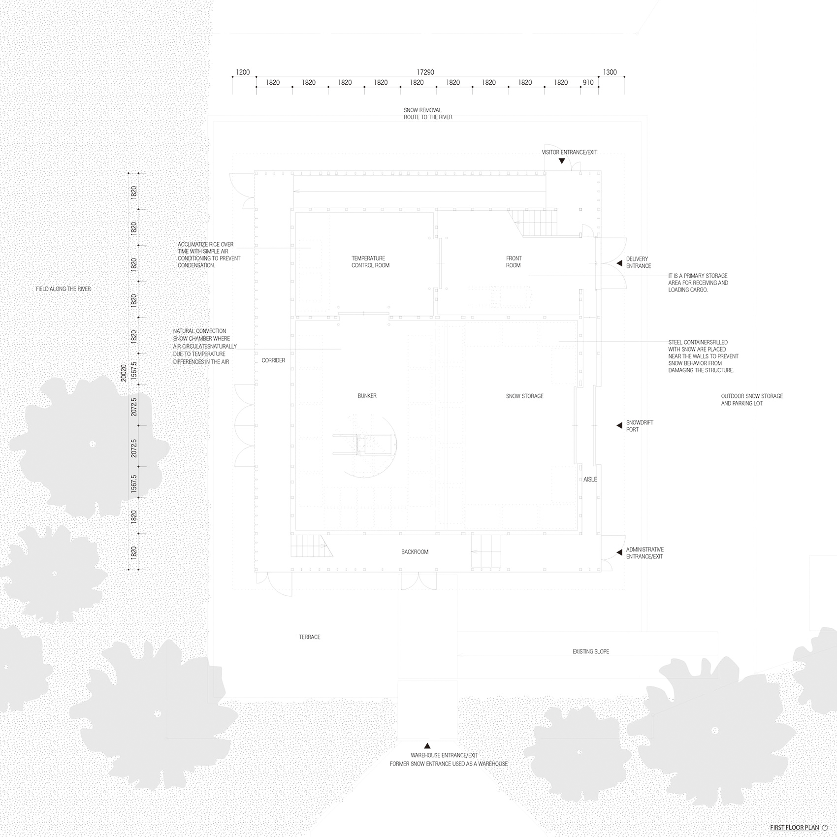 Yukinohako 雪库丨日本丨Kei Kaihoh Architects-43