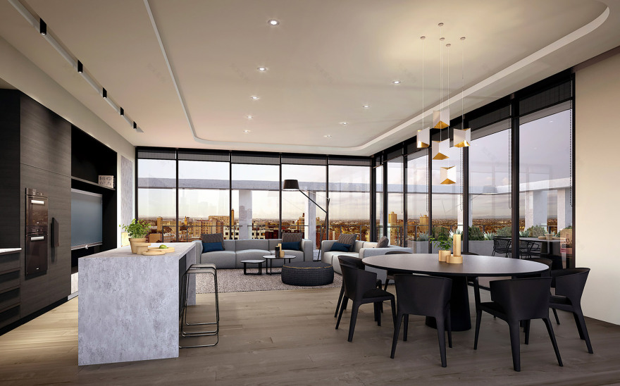 融合自然与精致,卡尔顿酒店公寓设计瞩目-6