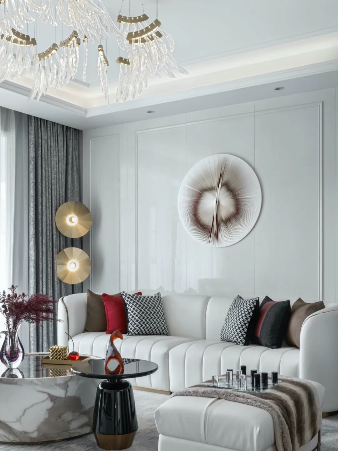 中海·铂悦府样板间105户型,125户型丨中国天水丨D&T鼎图设计-48