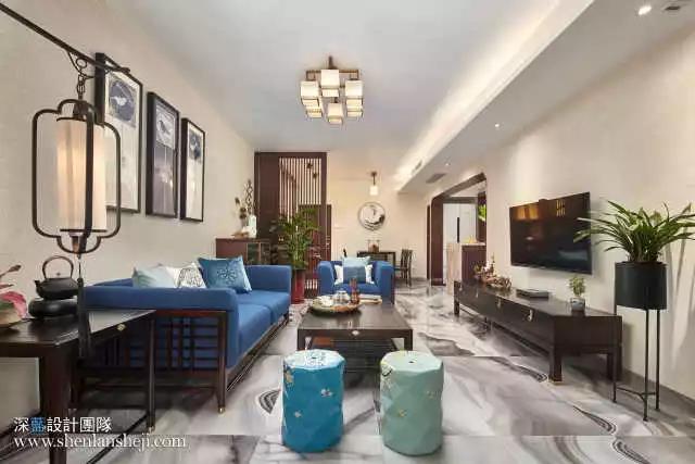 墨韵沉香——85㎡ 简约中式风-28