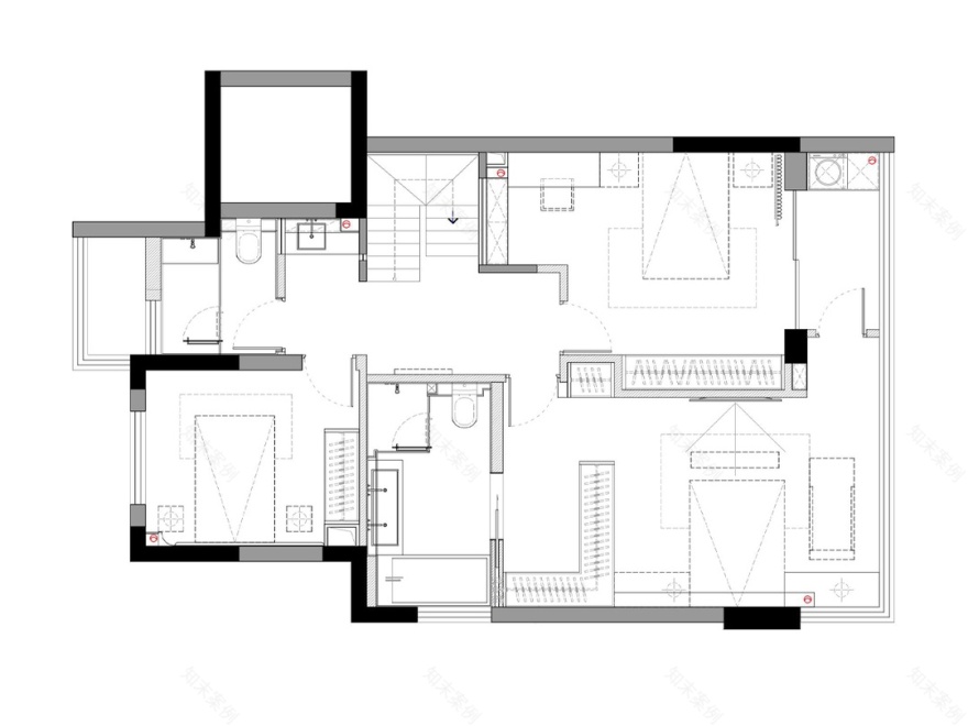 160㎡侘寂新中式 感受当代禅意东方美丨FF design-54
