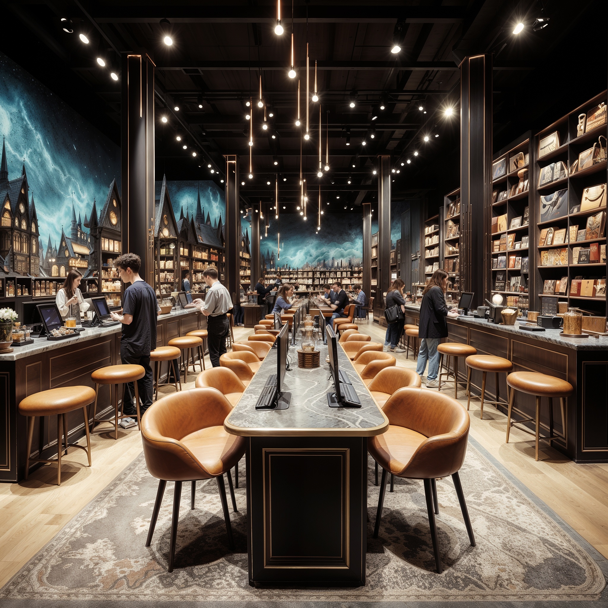 Harry Potter exhibition booth/interior store by Ai-1