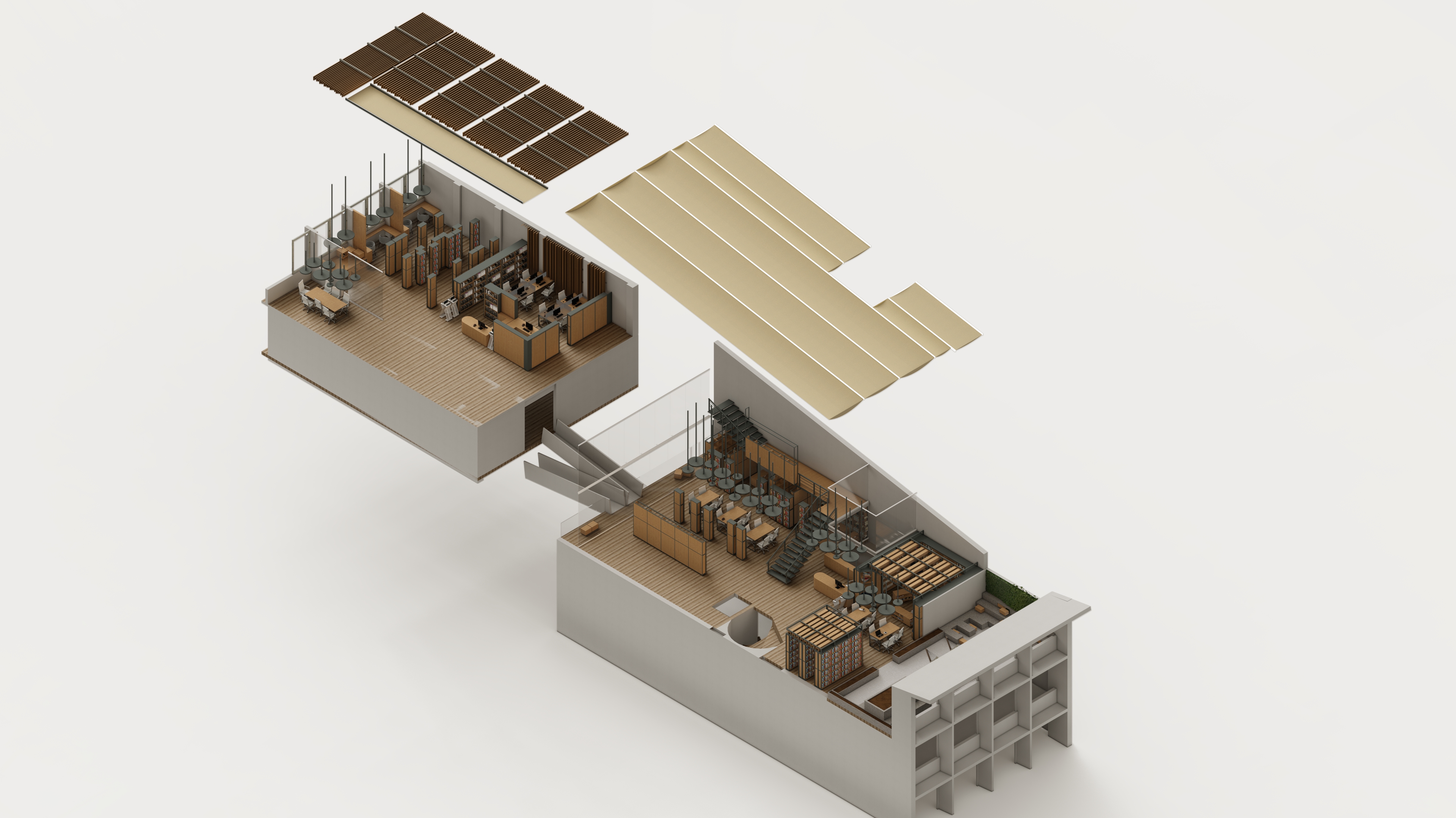 Biblioteca de Posgrado FAUD - Equipamiento B-0