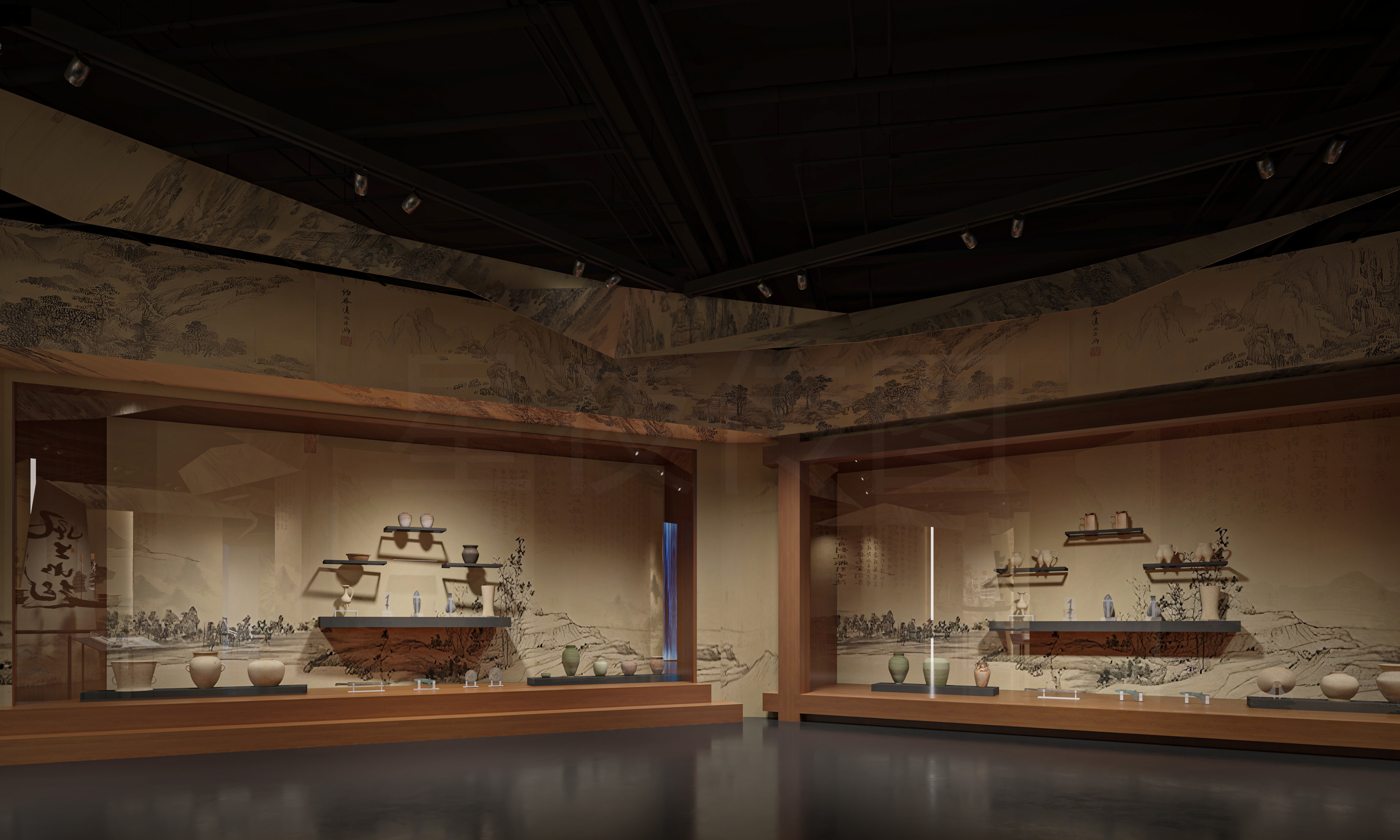 从远古图腾到现代艺术，展厅的表现视觉盛宴-5