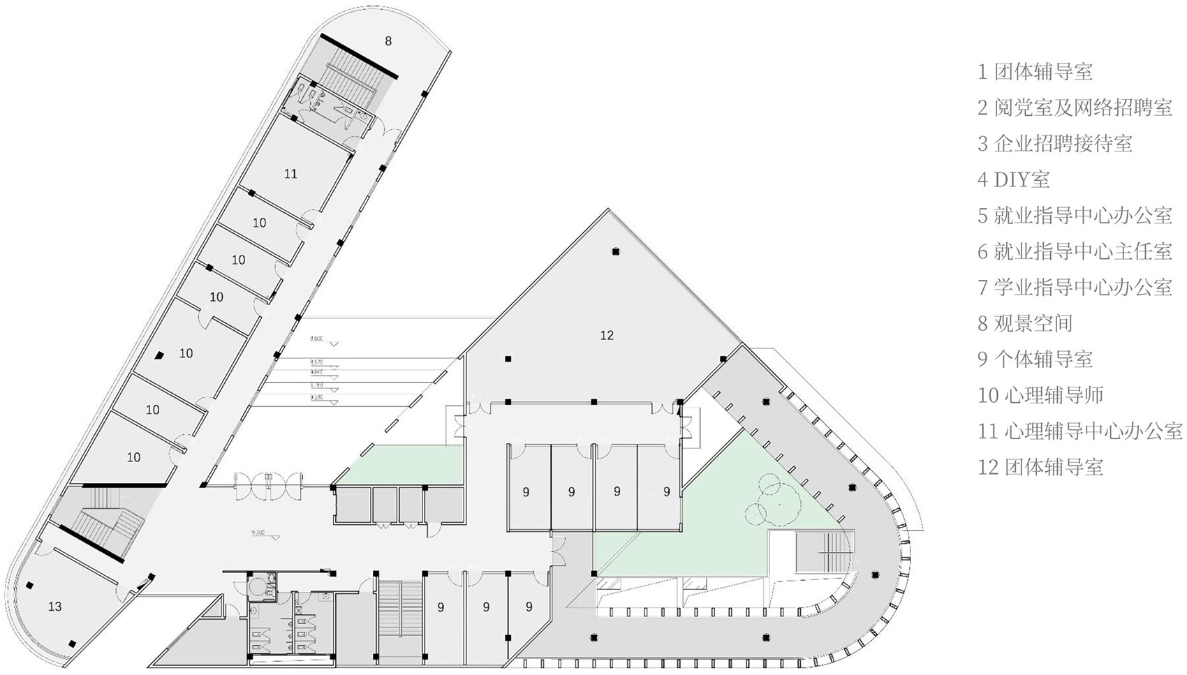 五邑大学学生服务中心丨中国江门丨华南理工大学建筑设计研究院有限公司-57