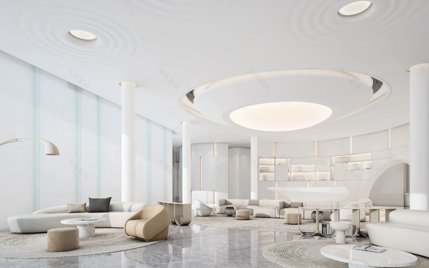 荣盛鹿山府销售中心,演绎梦幻、未来、充满诗意的气息 | 米修设计-41