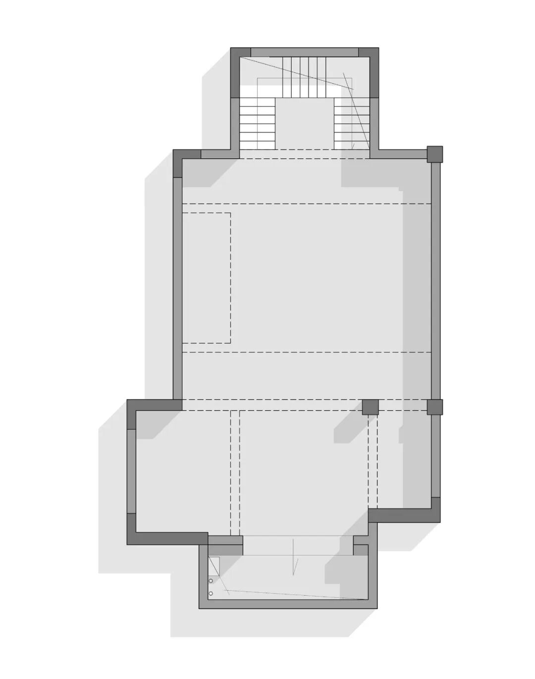 天井重构+楼梯移位，装下三代人的理想生活-10