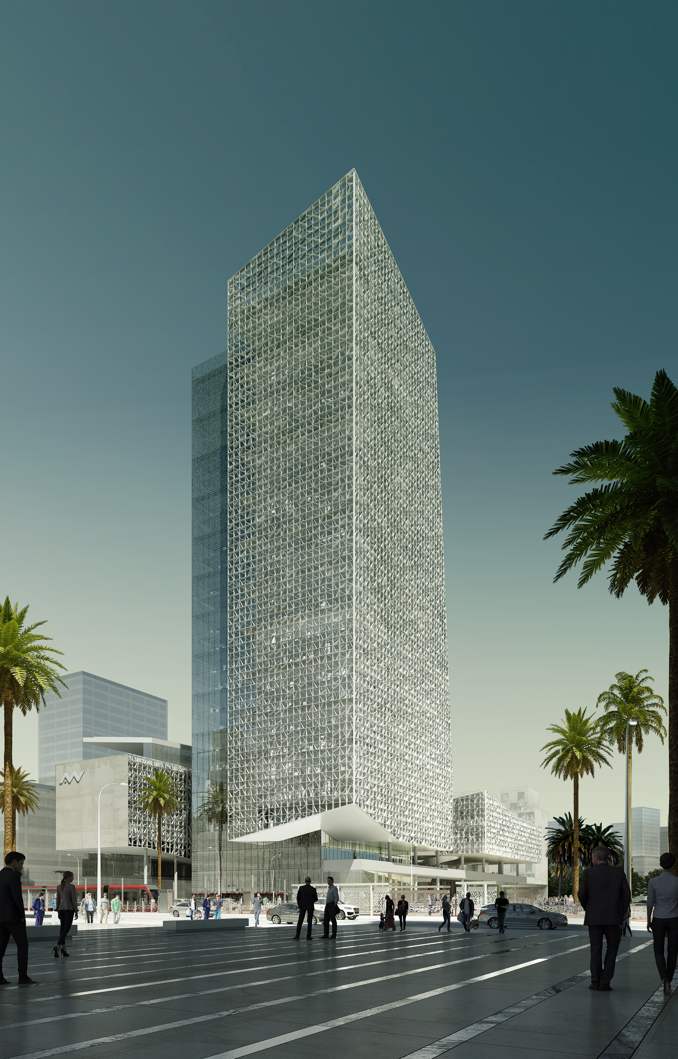 摩洛哥新金融城地标建筑-15