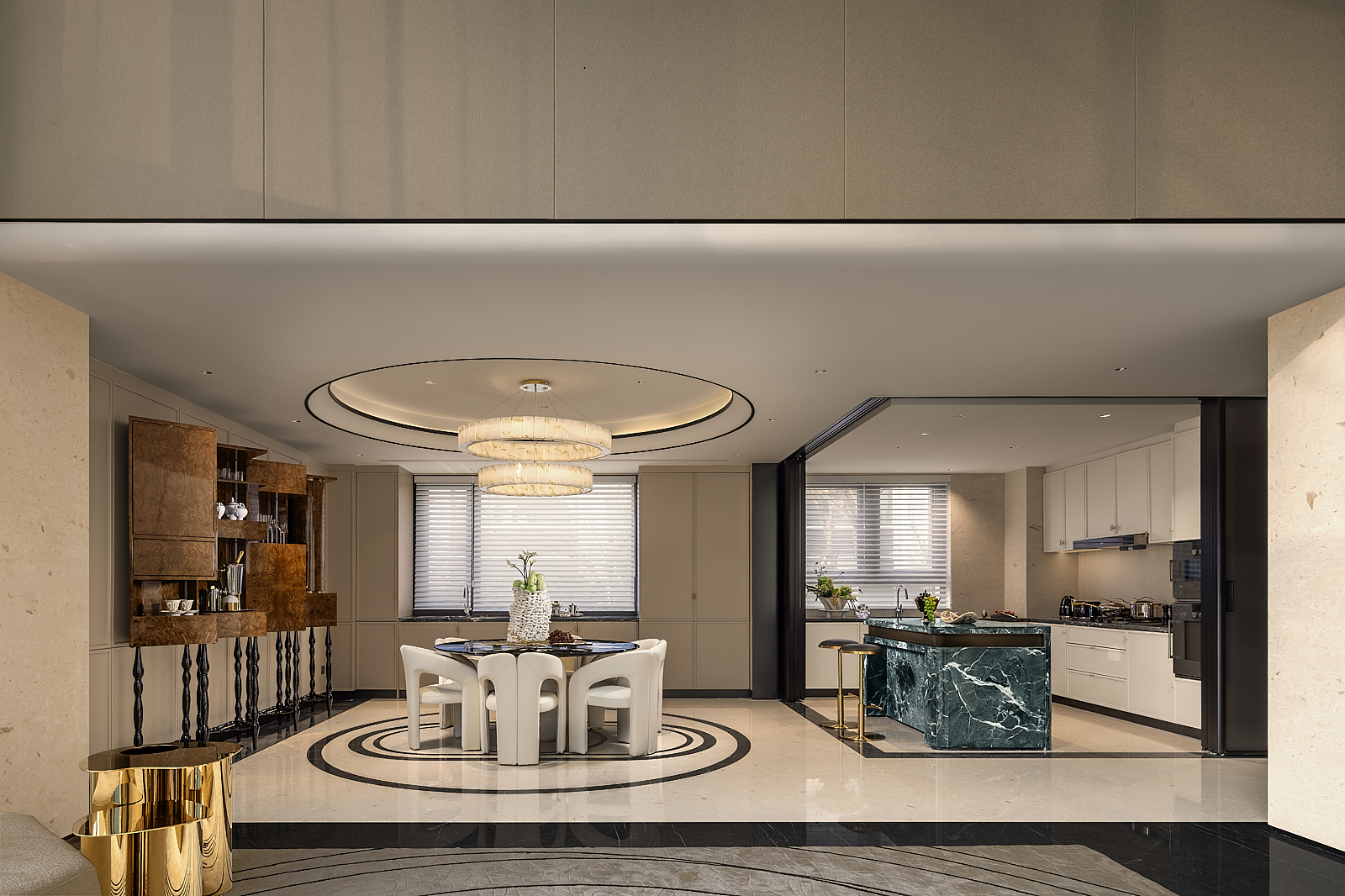 枫丹公馆 650㎡ 法式叠墅豪宅丨中国唐山丨燕语堂-4