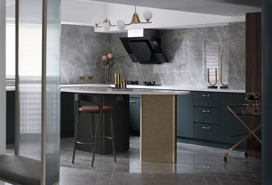 弧线美大平层设计-22