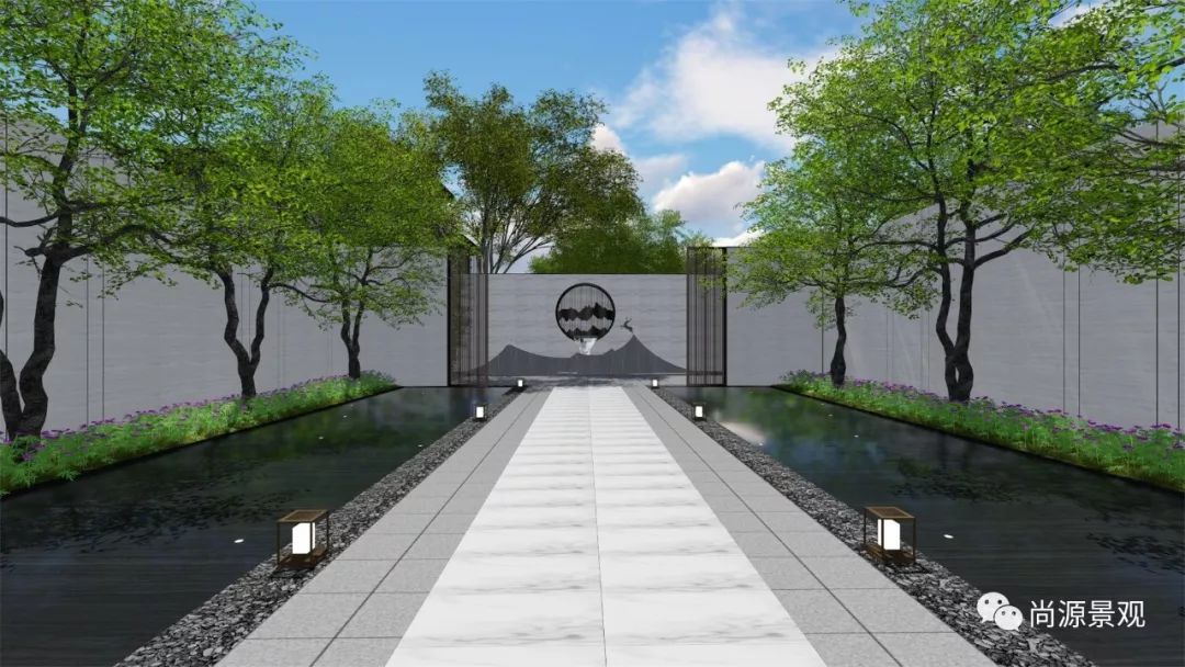 岸上有白鹿，亭台深处行  | 【融创·棠屿】岸上的院子-44