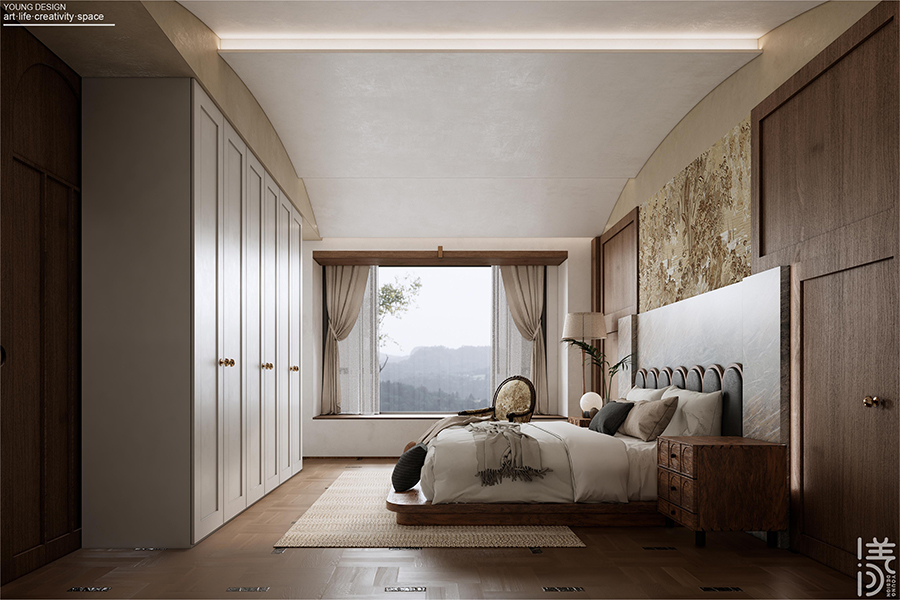 美式复古艺术宅邸设计丨深圳漾空间设计有限公司-43