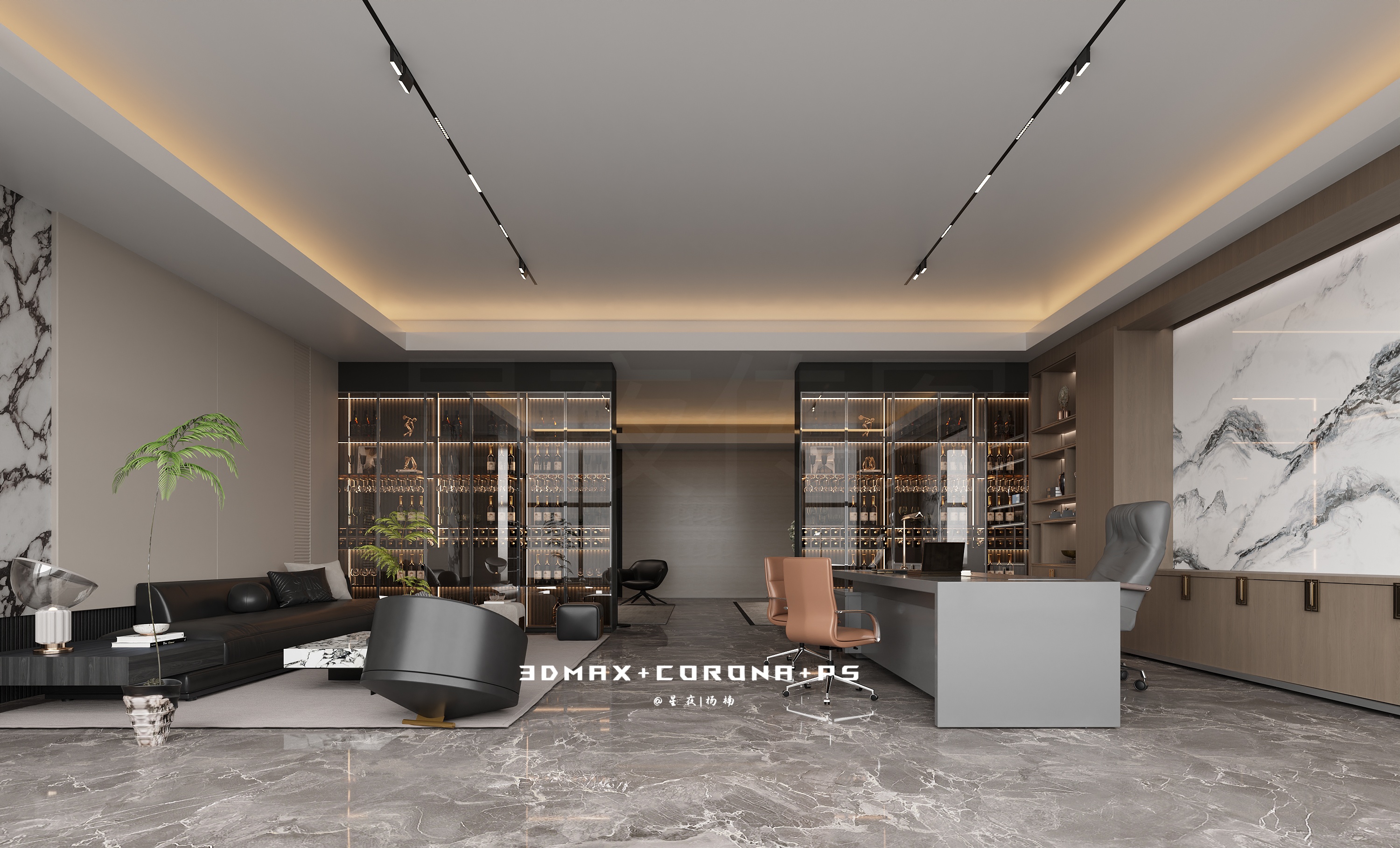 办公室不仅是工作的场所，更是艺术与文化的载体-18