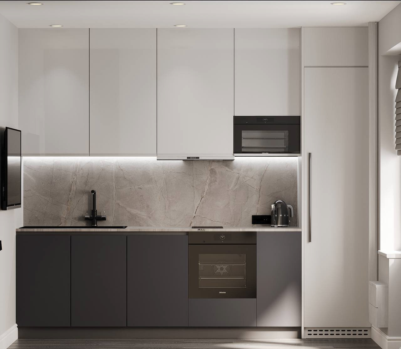 克拉斯诺亚尔斯克市科尔佐沃公寓交钥匙设计项目丨俄罗斯新西伯利亚-35