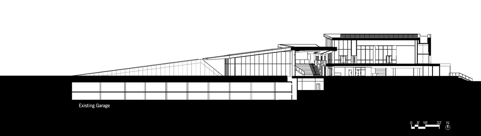 Case Western Reserve University 中心 | 绿色折叠式板结构,融合校园风光-12