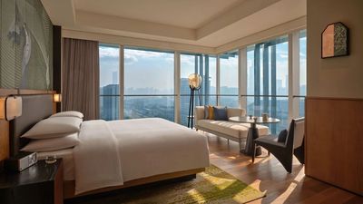 西安高新凯悦尚萃酒店丨中国西安丨隈研吾,Kokaistudios-28