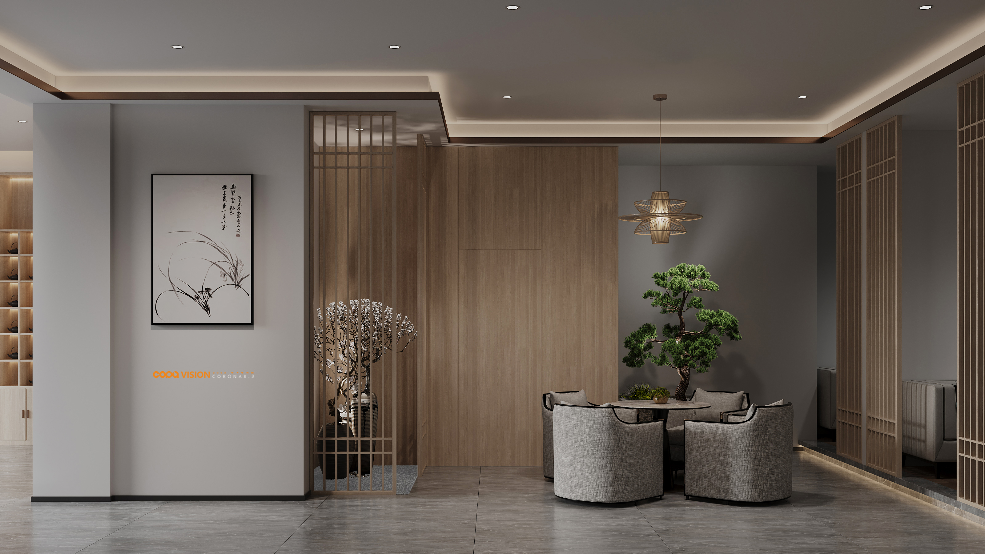 2022 年中下旬工装效果图表现作品丨靠背视觉-57