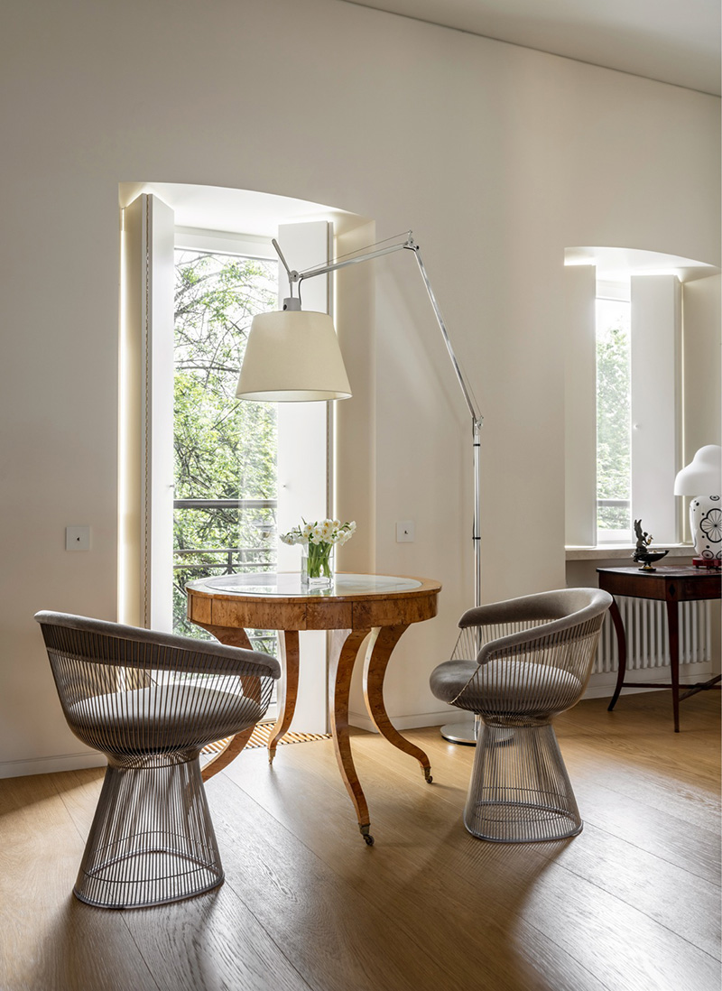 融合现代与古典的莫斯科公寓设计-8