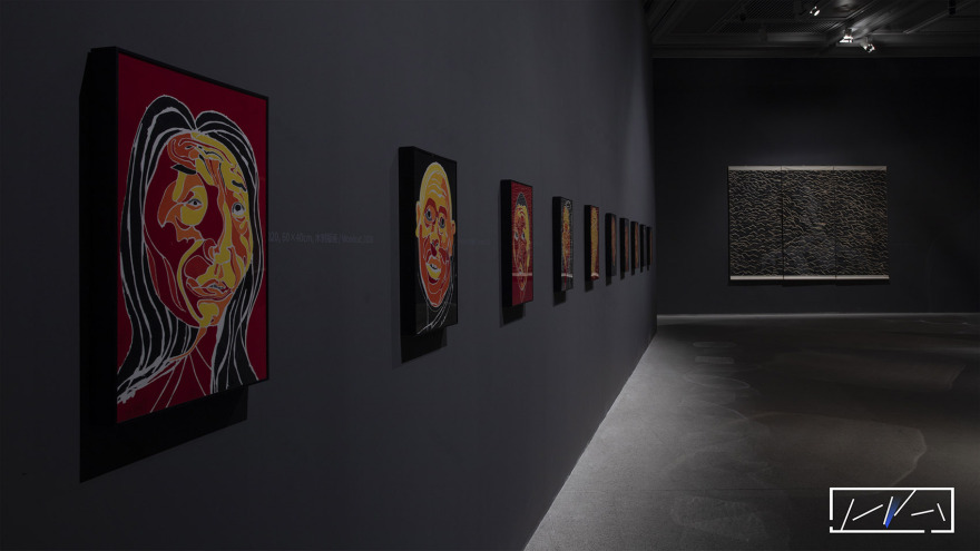 “方力钧版画”展陈设计丨中国长沙丨张杰+SwaNes-30