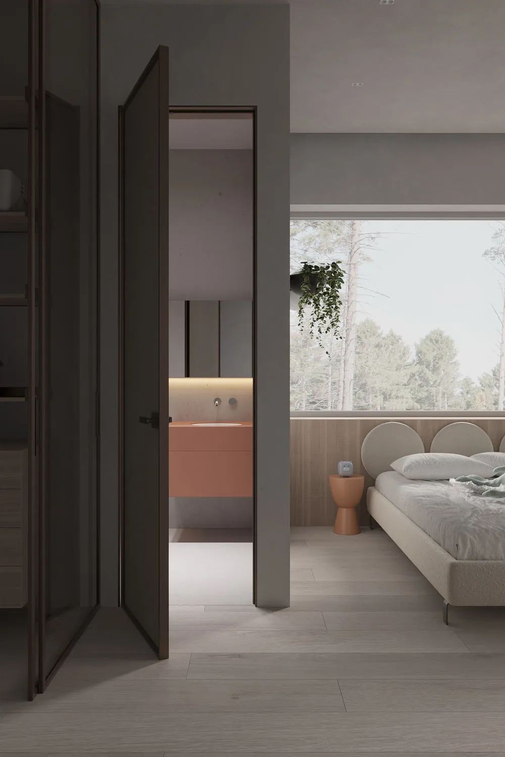 盐系简约,静美!灰白木色打造宁静家居空间丨星艺装饰广州总部-91