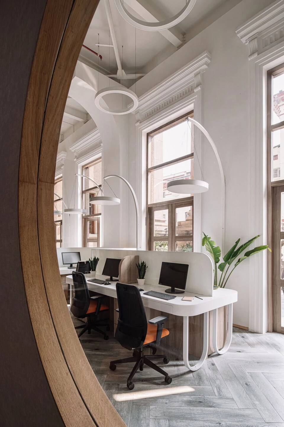 半弧办公室丨印度加尔各答丨Spaces & Design-27