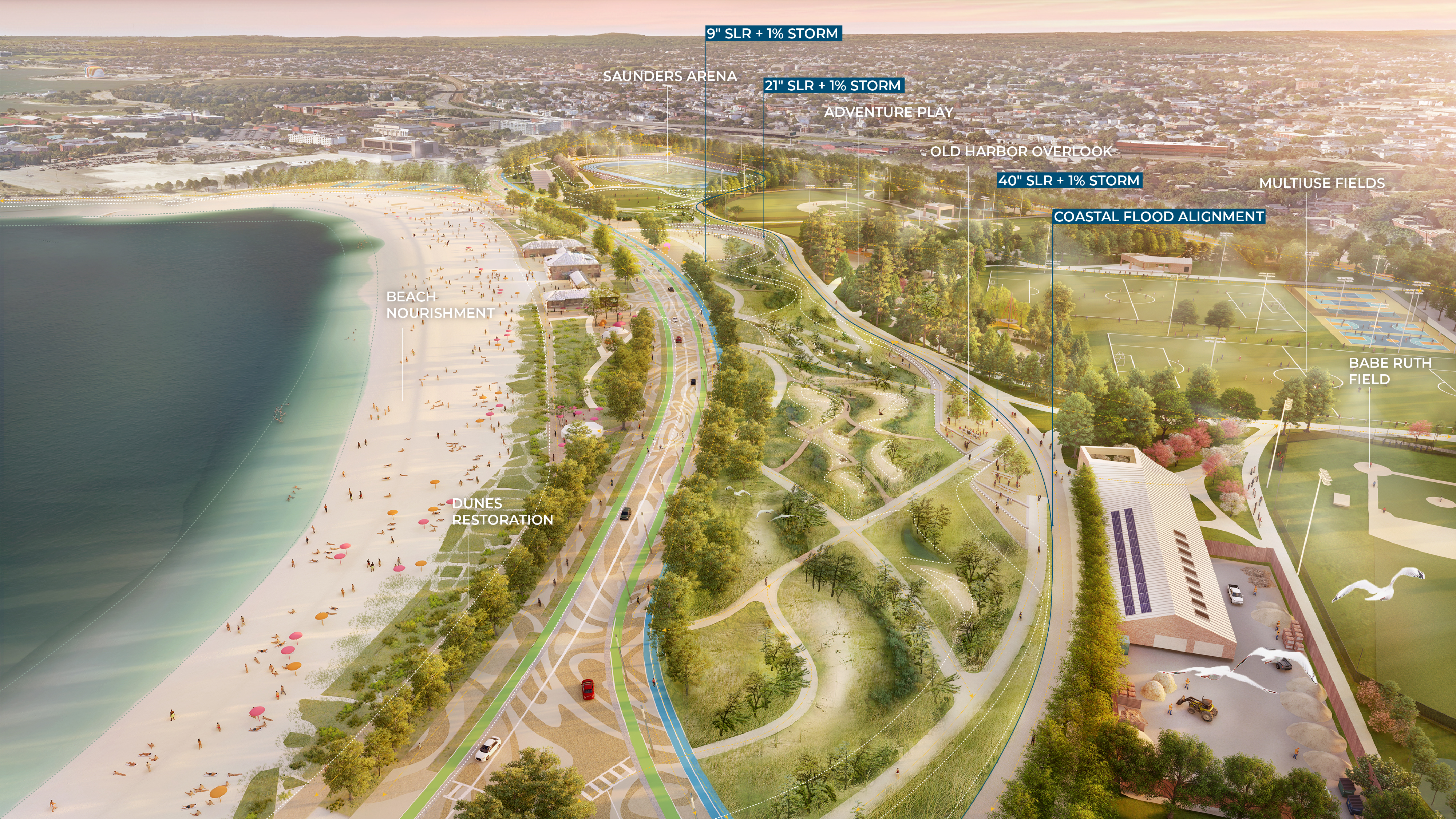 Moakley Park 韧性计划丨美国波士顿丨Stoss Landscape Urbanism-7