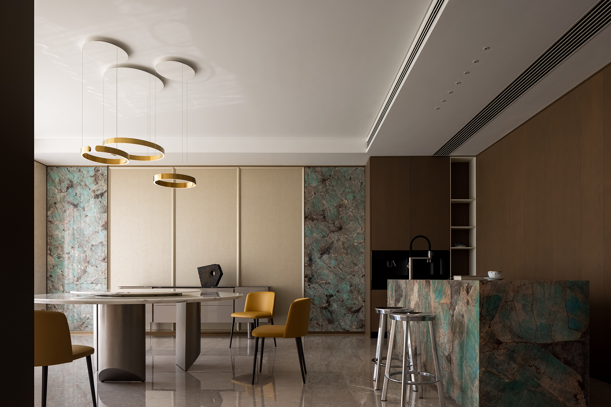 香格里拉５号别墅丨中国佛山丨城饰设计,和山集-27