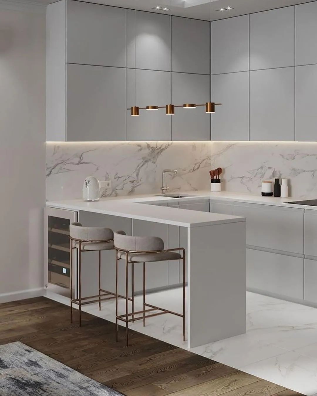 100 款厨房设计-43