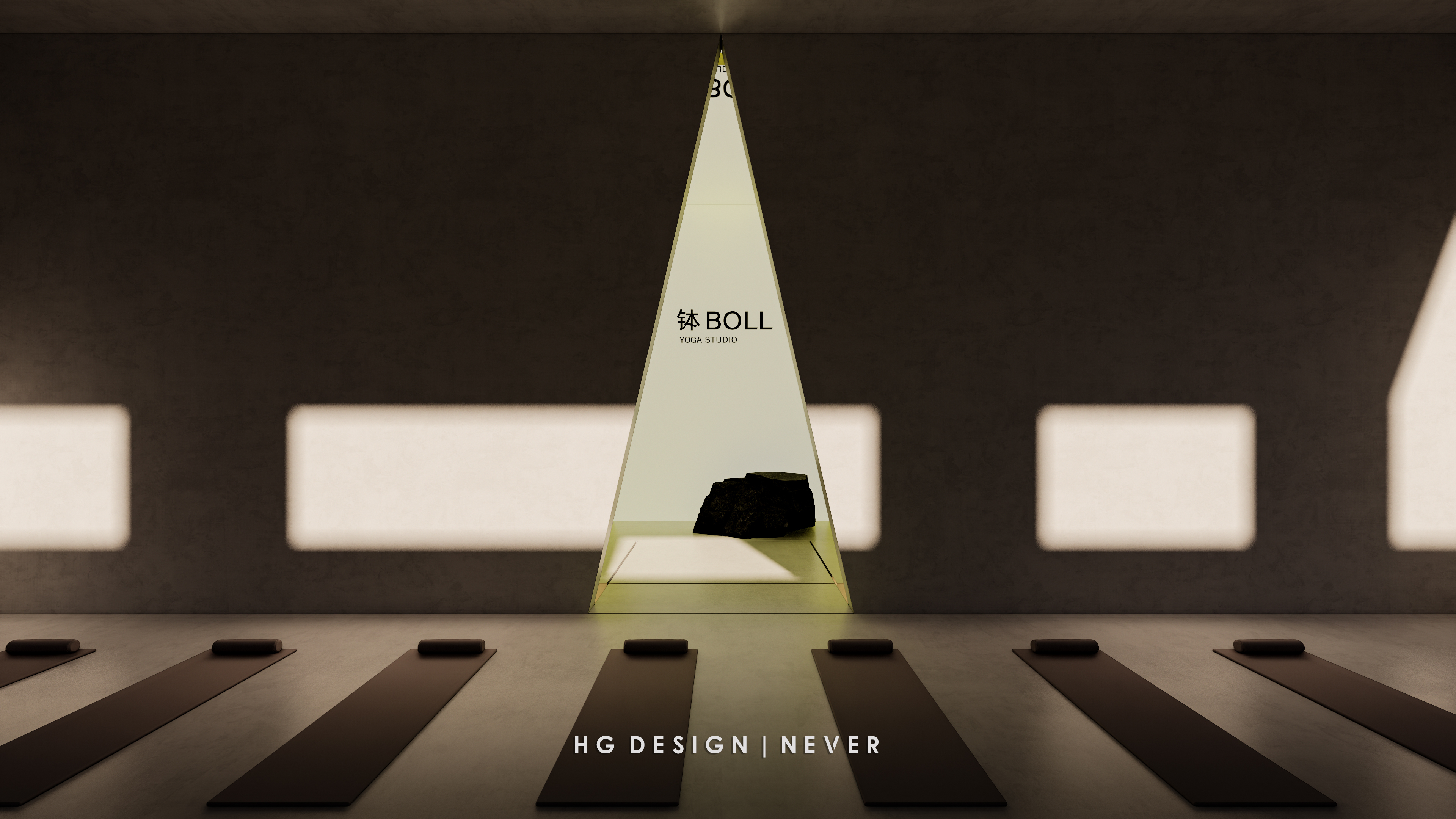 鉢 BOLL YOGA STUDIO 瑜伽馆设计丨NEVER DESIGN | HG-12