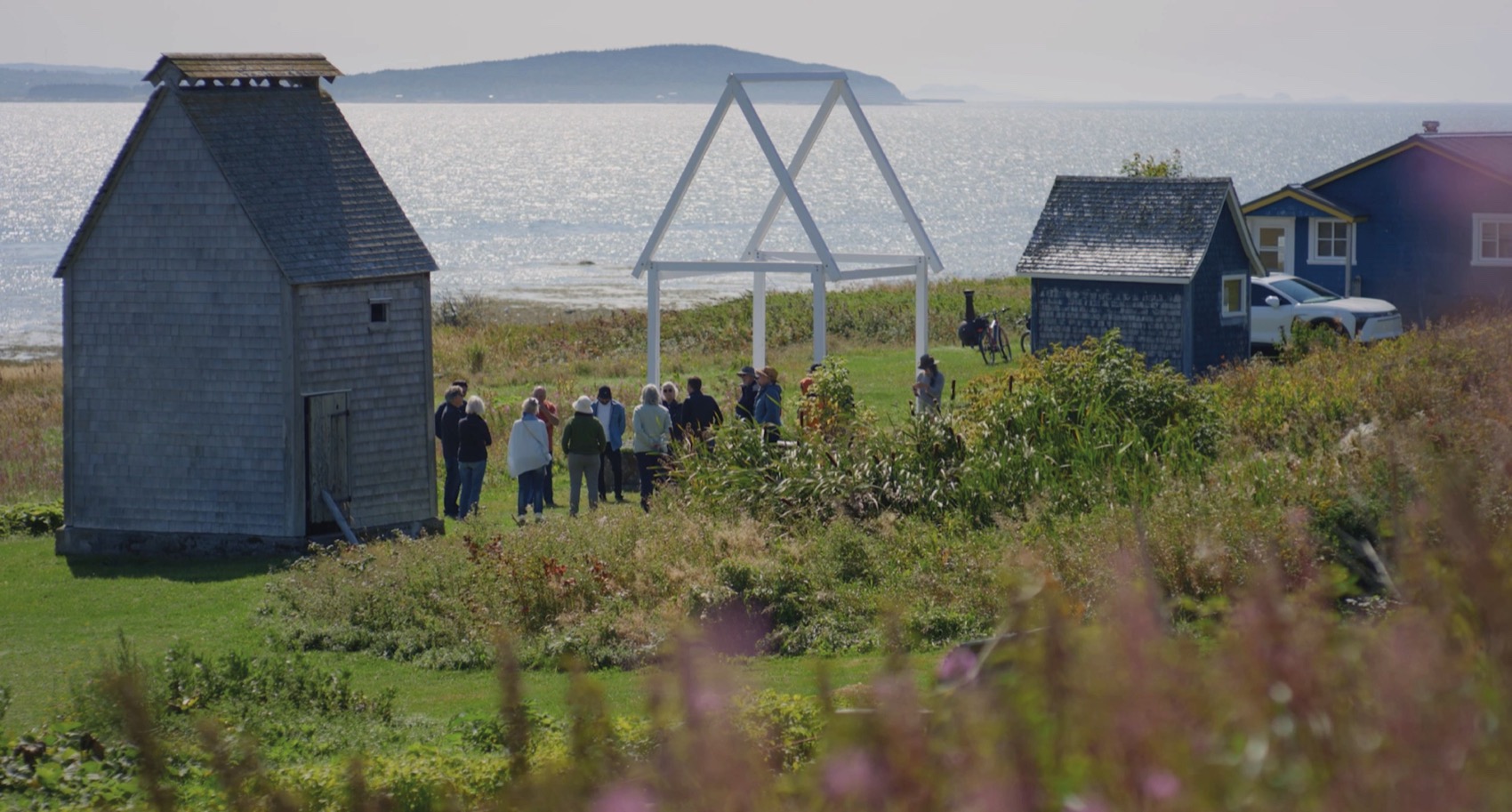 与绿岛居民共创的“烟熏屋”临时装置丨加拿大丨Atelier Pierre Thibault-100