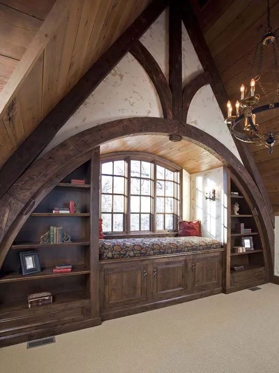 多样阁楼设计,打造个性化空间-3