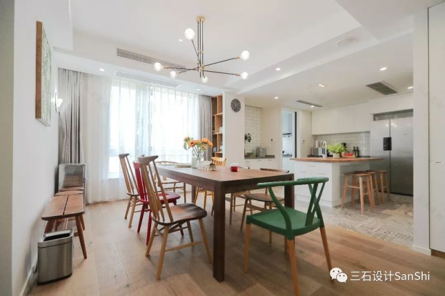 奶油色调的家丨中国台州丨三石设计工作室-73