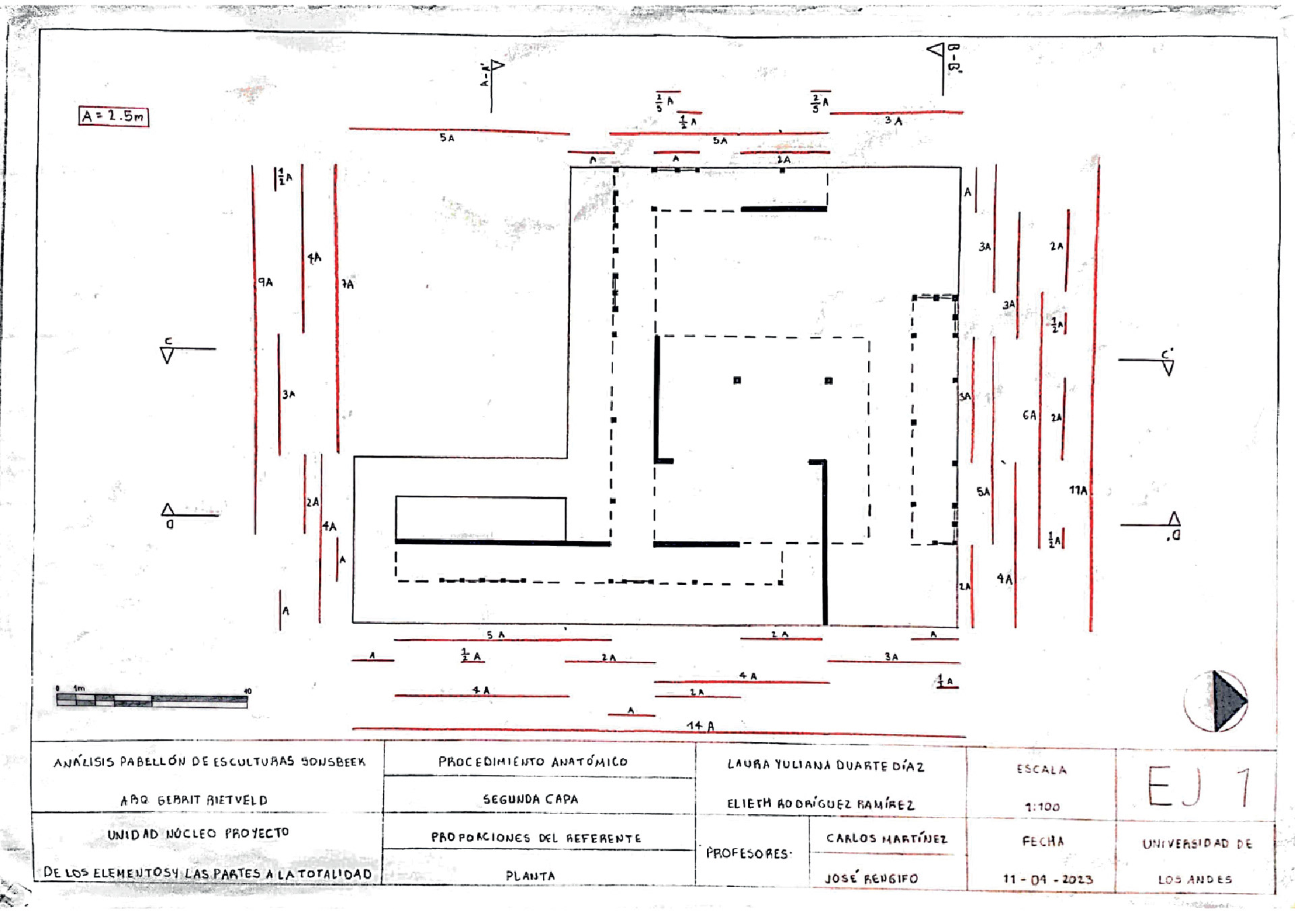 ARQT 2101 - Procedimiento anatómico 1-6