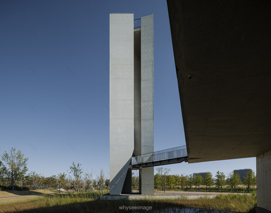 上海临港星空之境公园同观廊,旋星塔,羽旋桥丨中国上海丨上海中森止境设计工作室-25