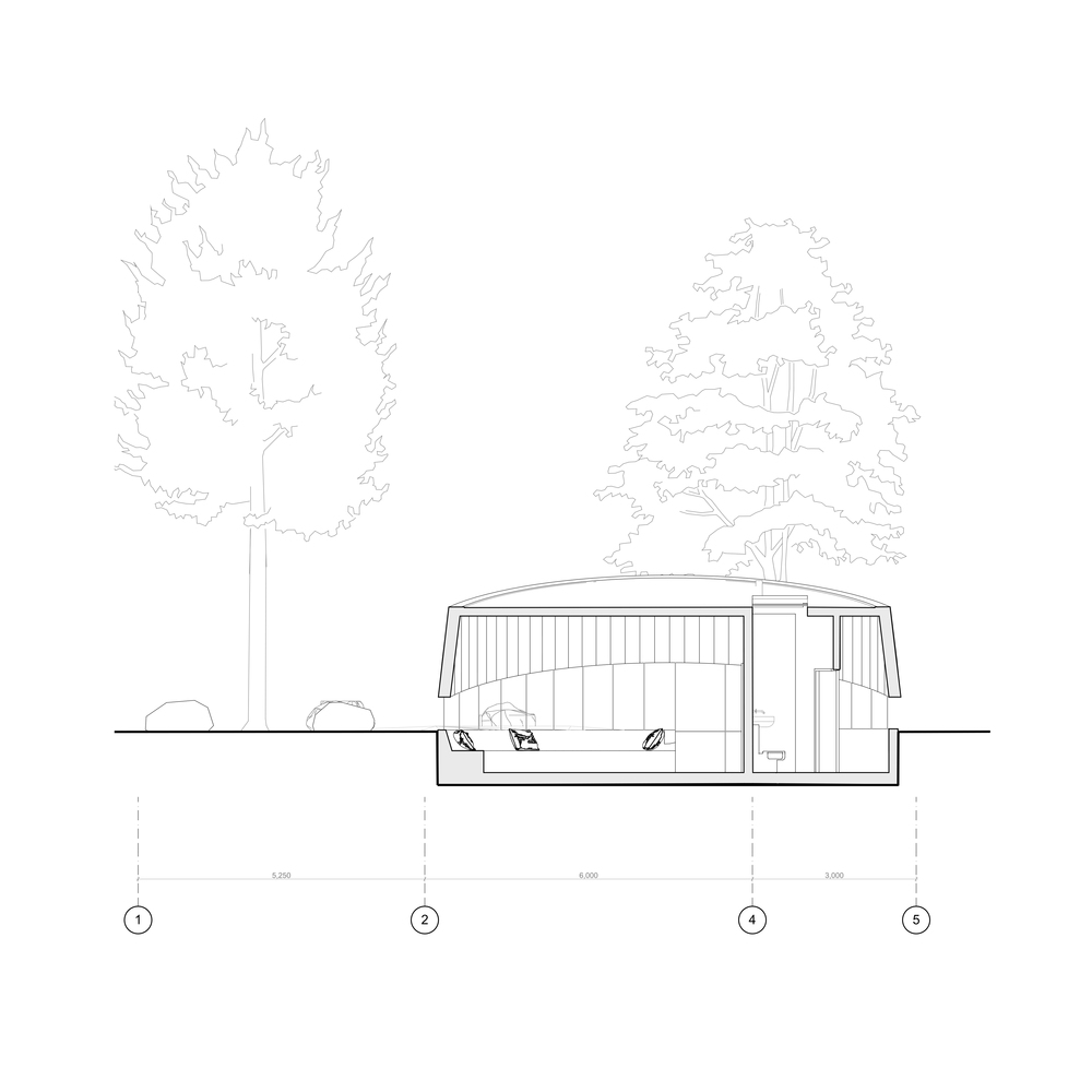 智利森林中的 Moholy 冥想空间丨José Peña-43