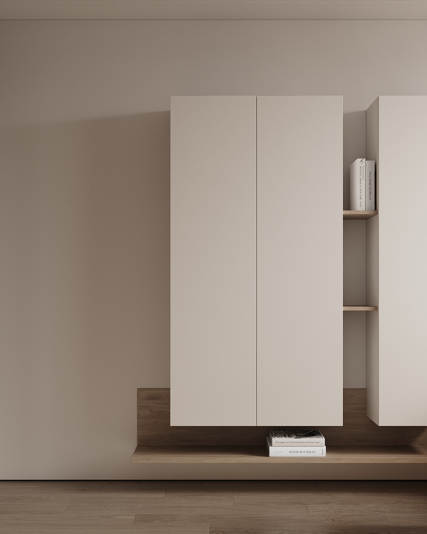 治愈系原木空间  柔和的极简主义-4