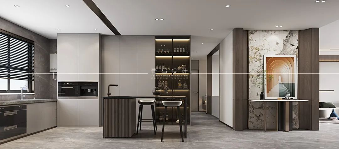 现代简约底跃别墅设计丨青马别墅设计-23