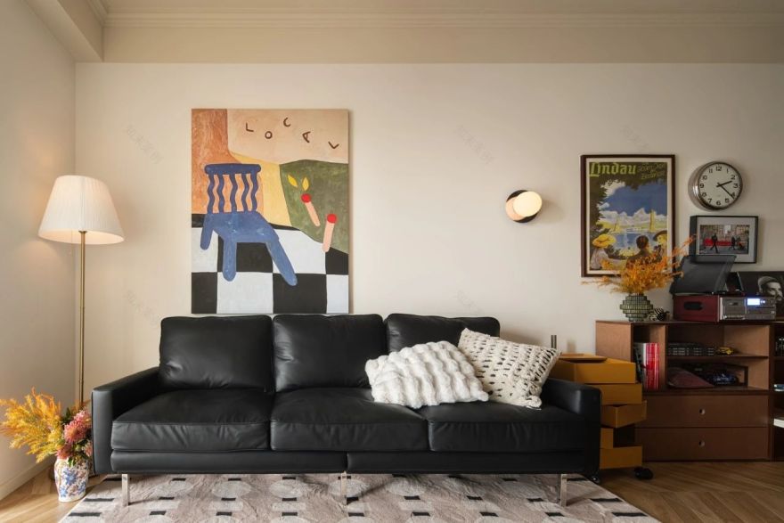 108㎡四居改两居设计丨中国成都丨成都宏福樘设计-17