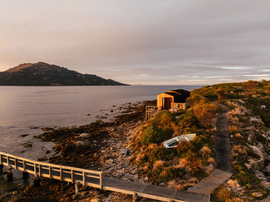 野餐岛小屋丨澳大利亚塔斯马尼亚丨澳大利亚工作室Align-3