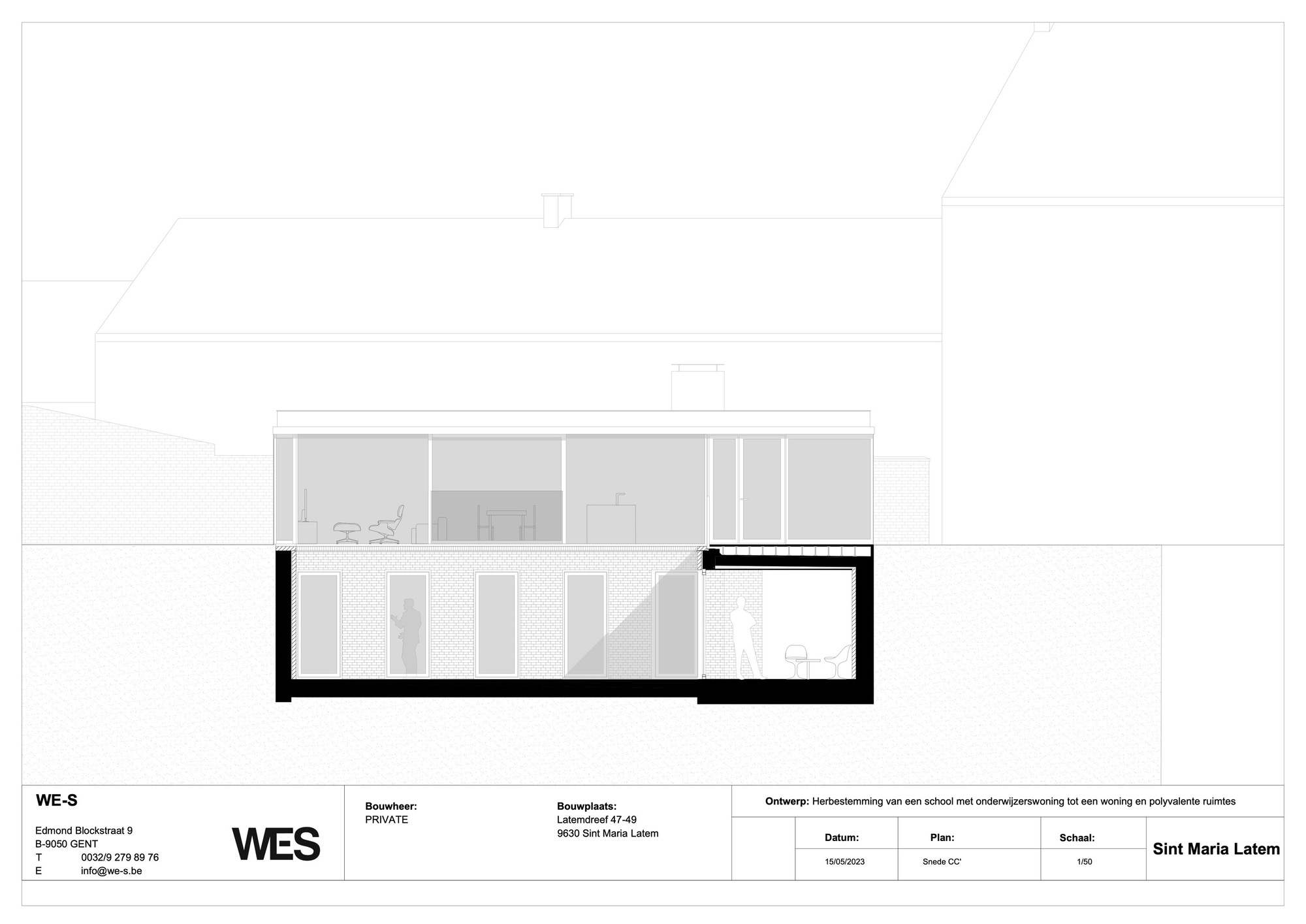 EK 之家丨比利时丨WES architecten-14