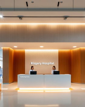 Rizgary Hospital - Interior Design