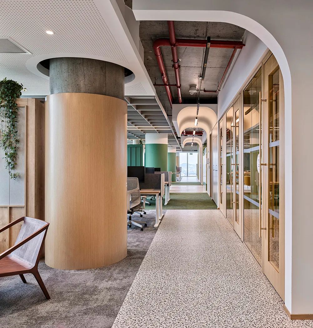 伊斯坦布尔优雅多彩的尔办公空间丨土耳其伊斯坦布尔丨Studio 13 设计团队-9