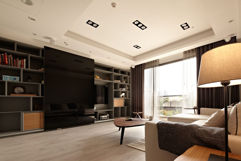 “Sun from the West Coast” Contemporary Apartment in Taipei by Alfonso Ideas    .-1