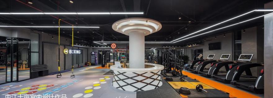 内江雕刻时光精品健身房装修设计-14