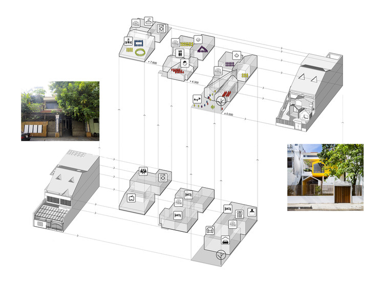 越南 Sài G‘n 的灵活多功能私立幼儿园设计-5
