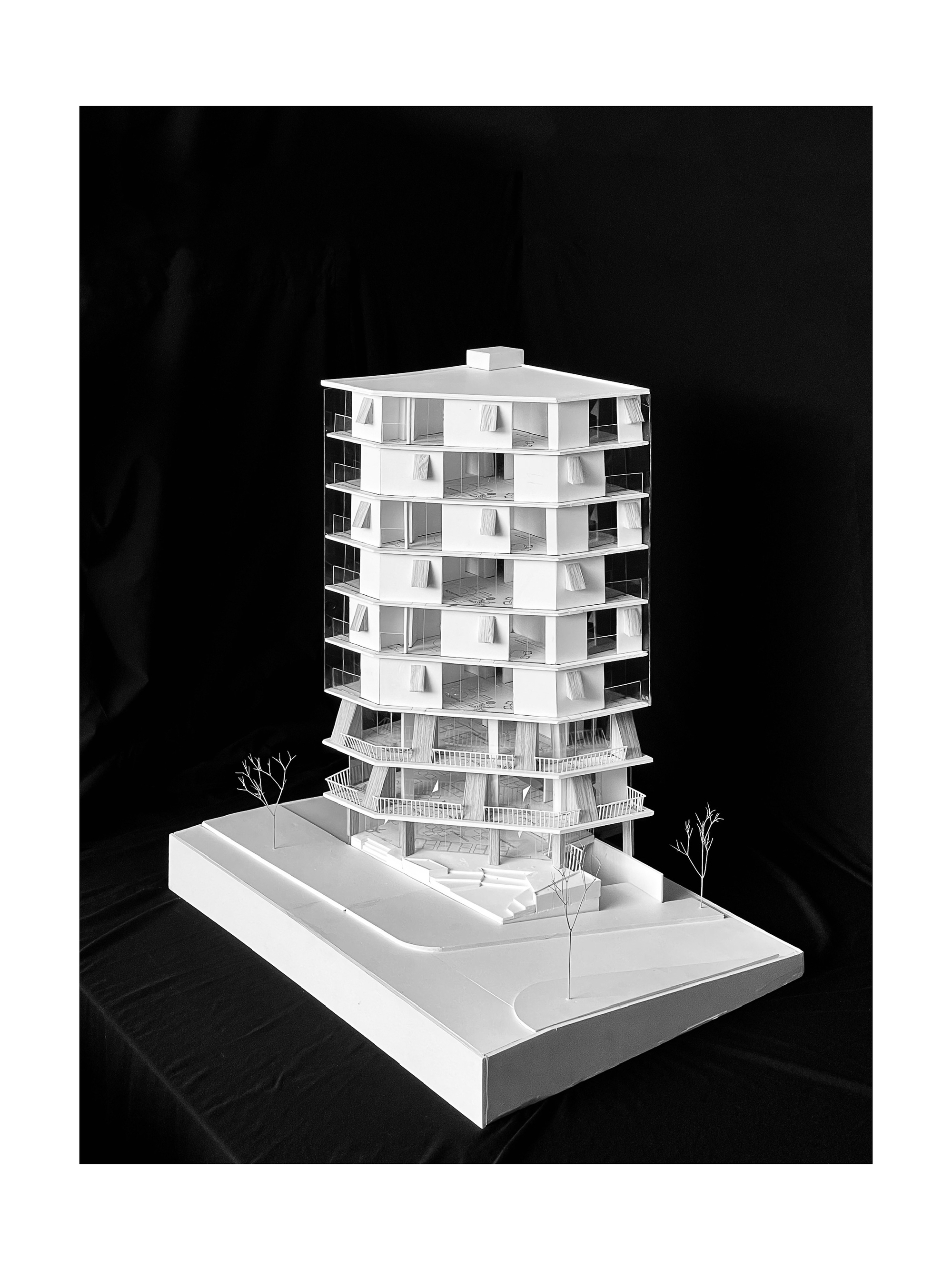 TNV 咖啡与综合大楼丨越南河内丨Comma Studio-52