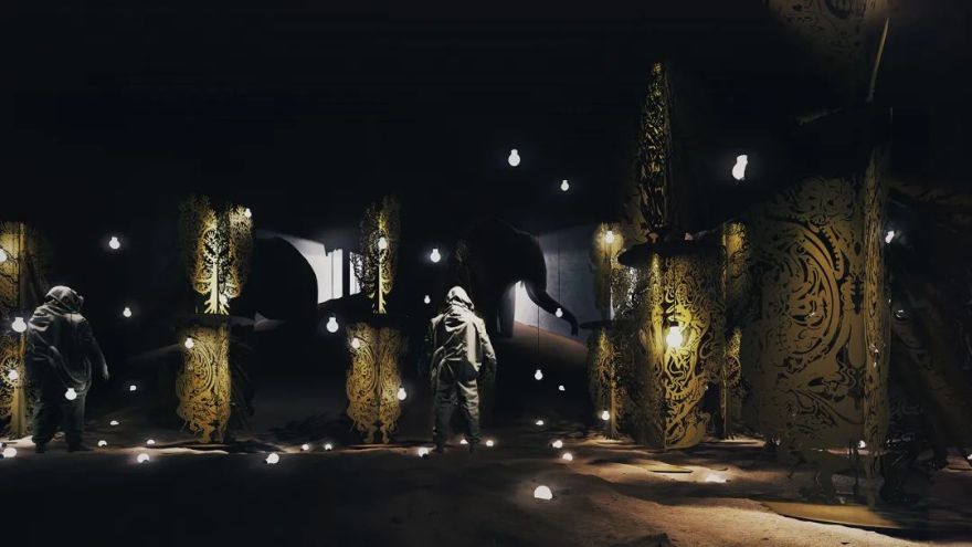 邬建安大型个展“是海,是沙丘”展陈空间设计丨中国廊坊丨PILLS建筑工作室-61